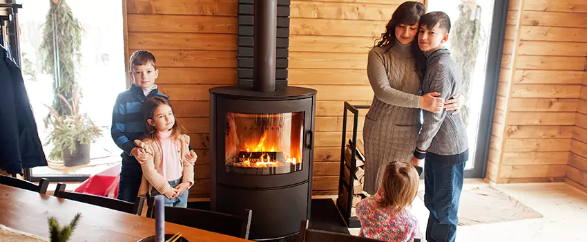 Morso Cast Iron Fireplace Insert Installation in Arroyo Grande, California