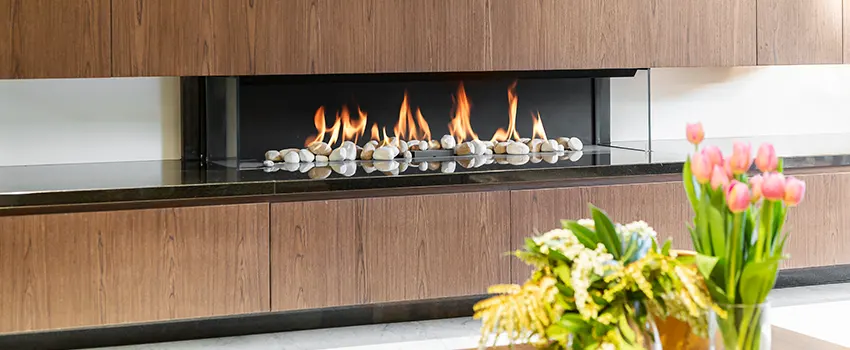 Double-height Fireplace Design Refurbishment in Arroyo Grande, California